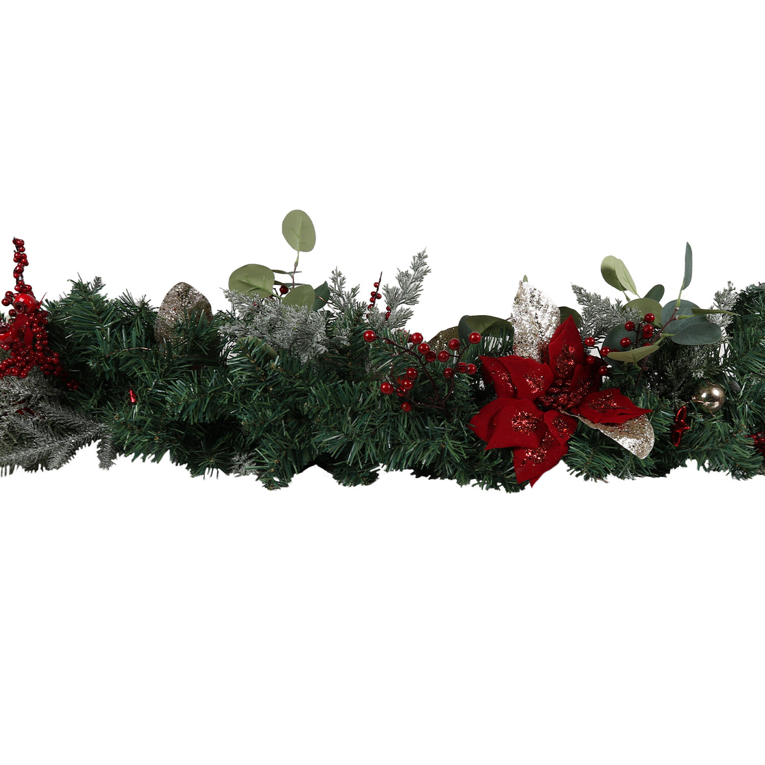 Traditional LED Garland - Green Image 4