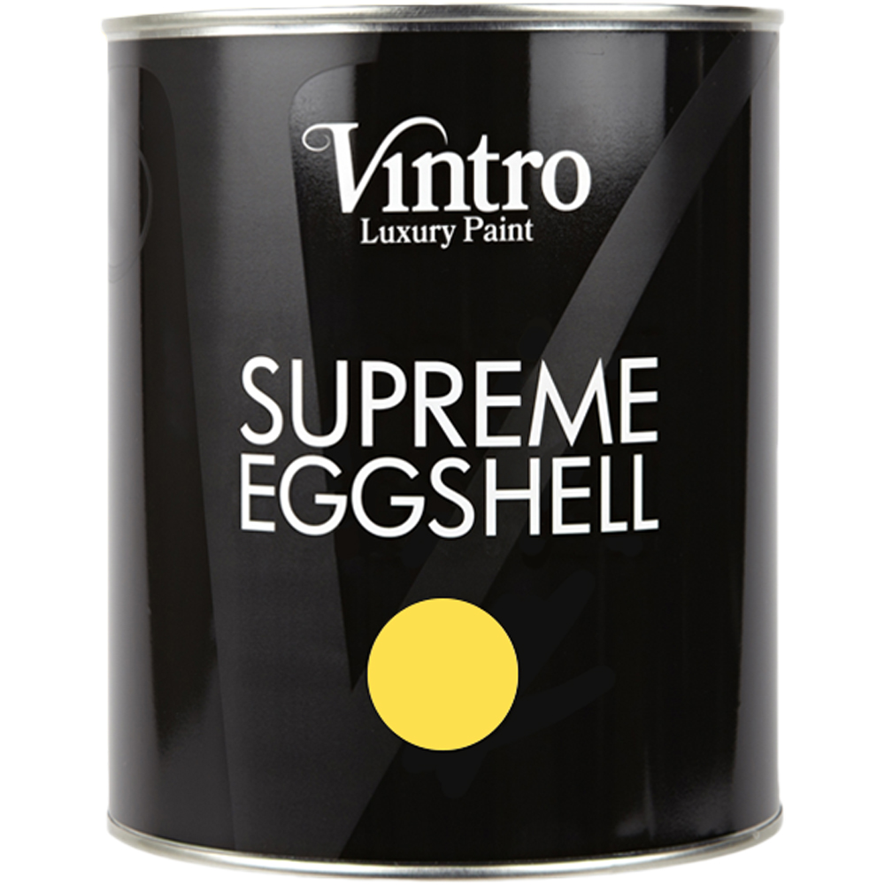 Vintro Paint Yellow Maiden Eggshell Paint 1L Image 2