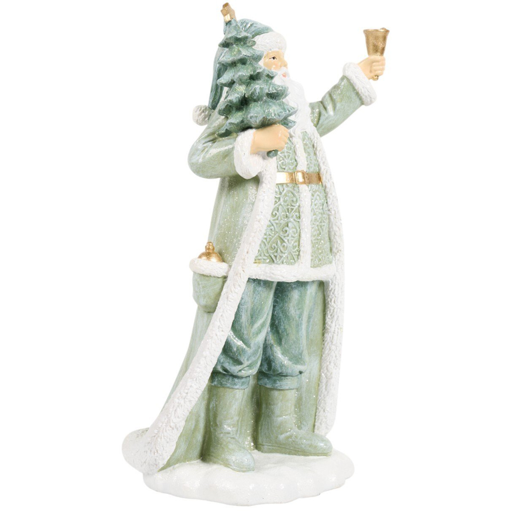 Sage Green Santa Ornament Sage Image 2
