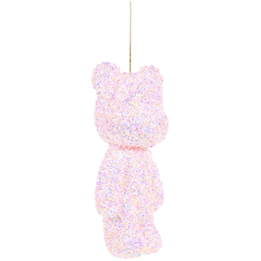 Glitter Bear DecorationMulticolour Image 7