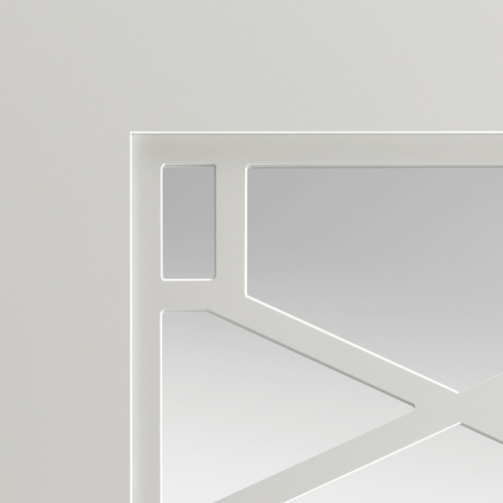 JB Kind Quartz White Primed Glazed Door 1981 x 686mm Image 3