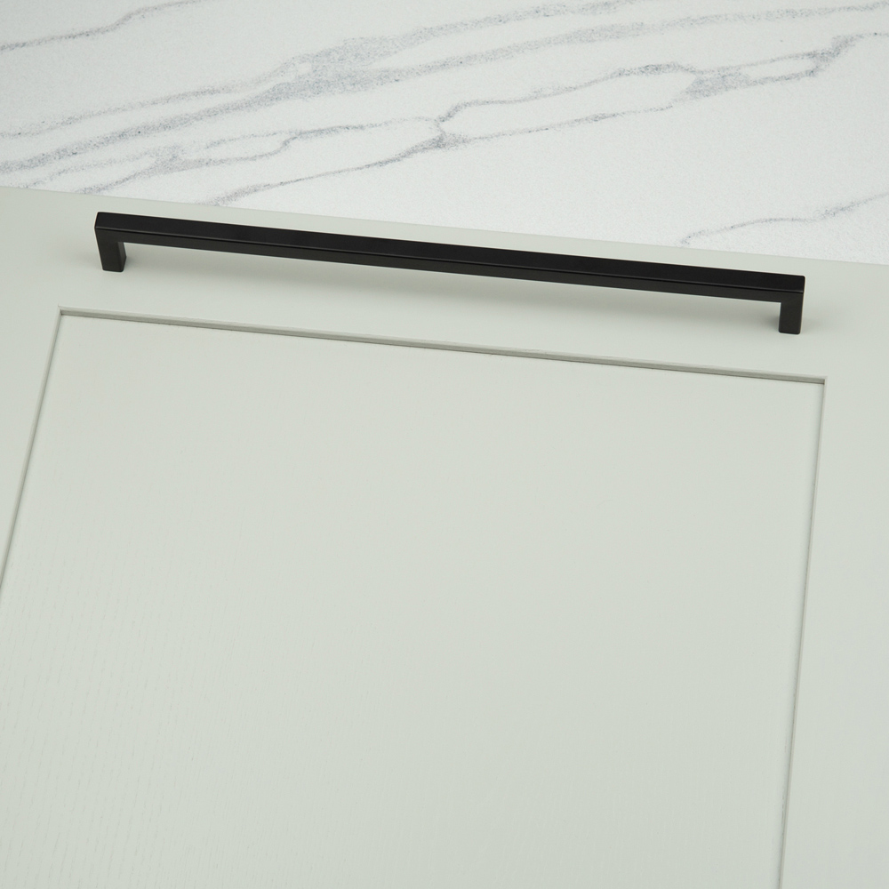 Handle & Home Matt Black Square Handle 320mm Image 6