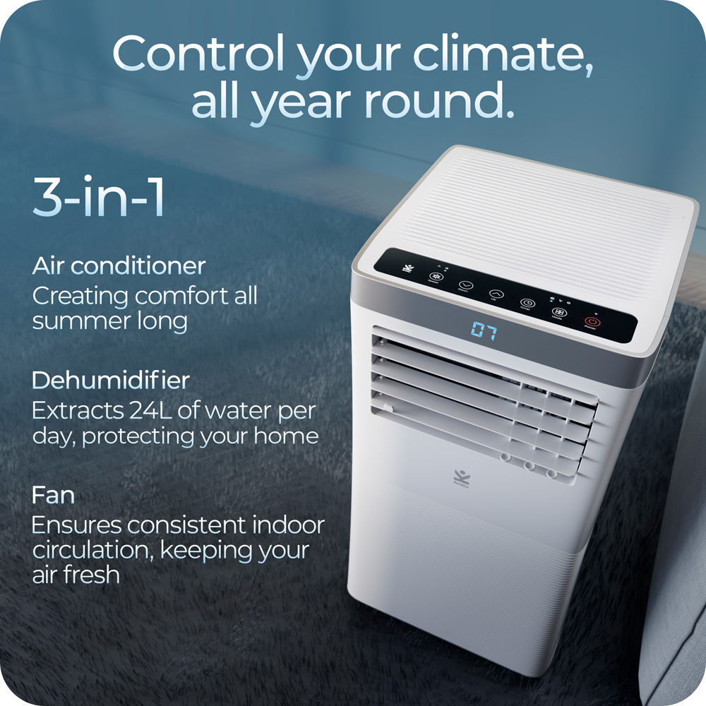 Avalla S-200 Portable 3-in-1 Air Conditioner; 2600W Image 5