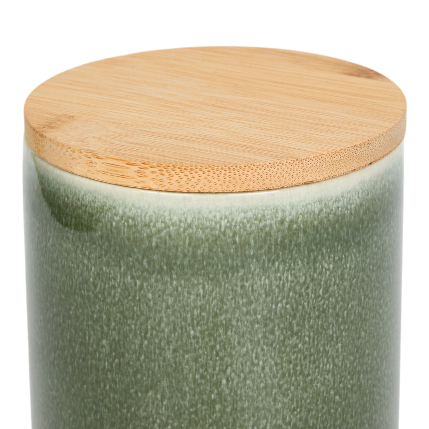 Juniper Reactive Glaze CanisterGreen Image 2