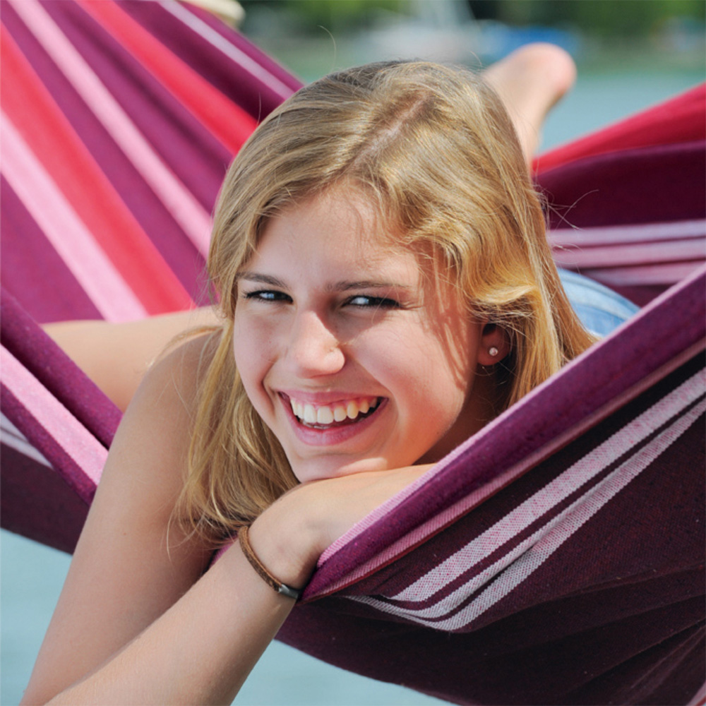 Amazonas Samba Fuego Single Premium Spreader Bar Cotton Garden Spreaderbar Hammock Only Image 4