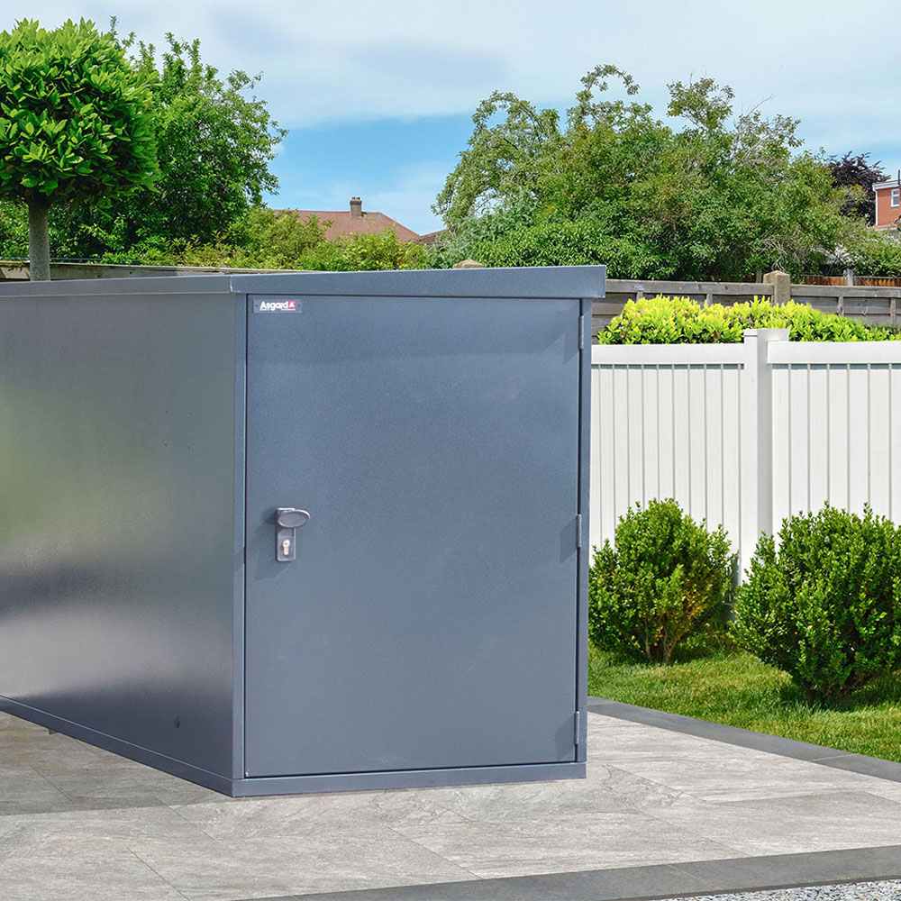 Asgard 3 x 6.7ft Green Cycle Locker Image 8