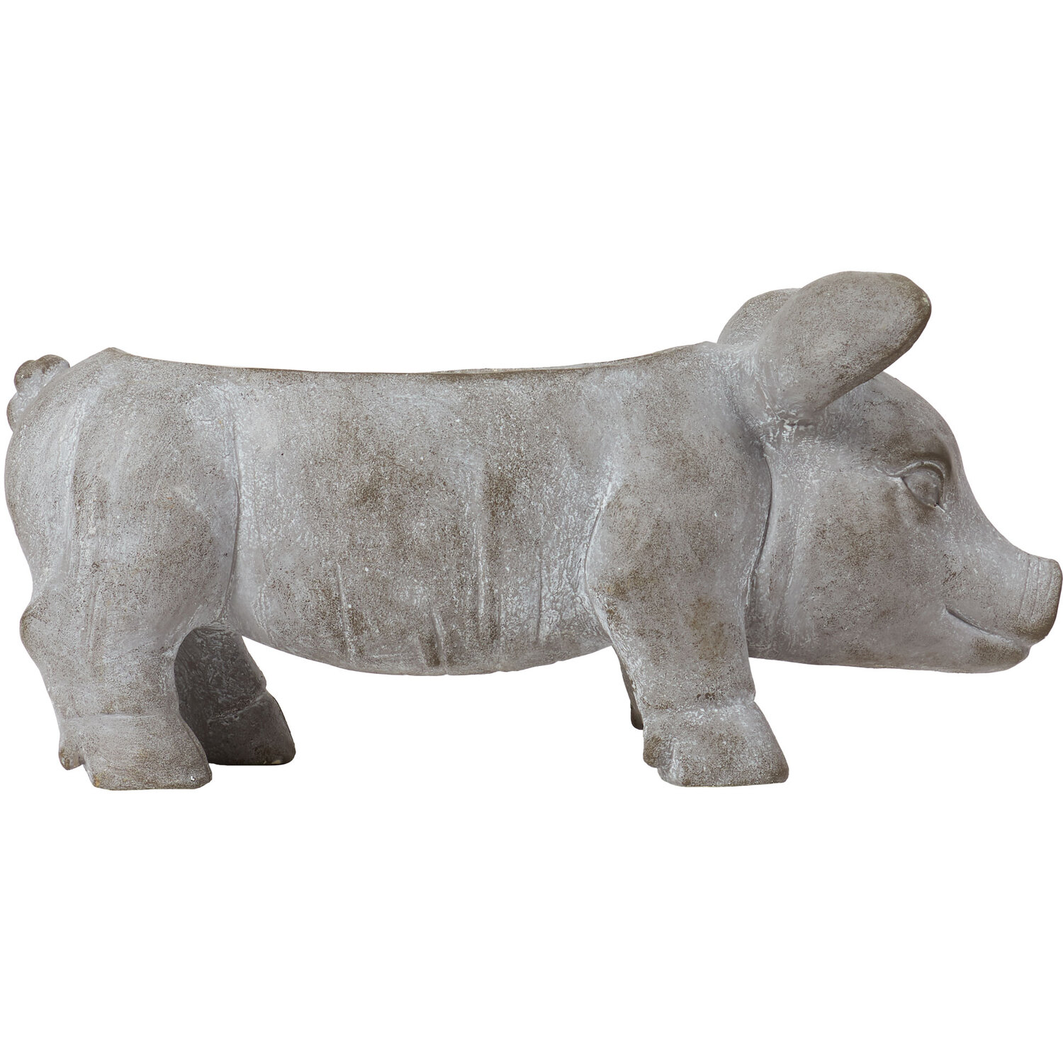 Pig Planter - Grey Image 2