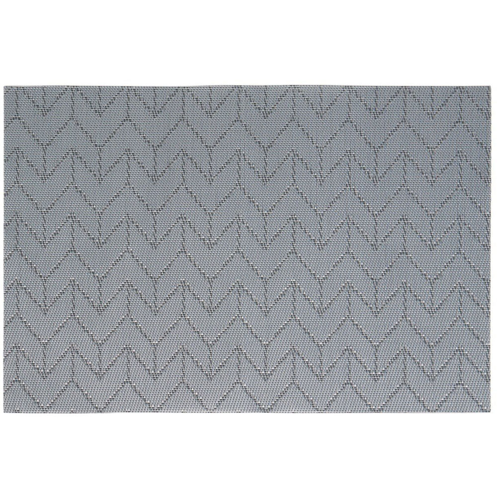 Geometric Jacquard Placemat Grey Image 3