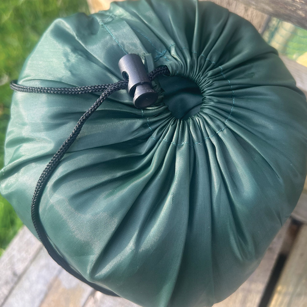 Milestone Camping 2 Seasons Single Green Mummy Sleeping Bag Image 3