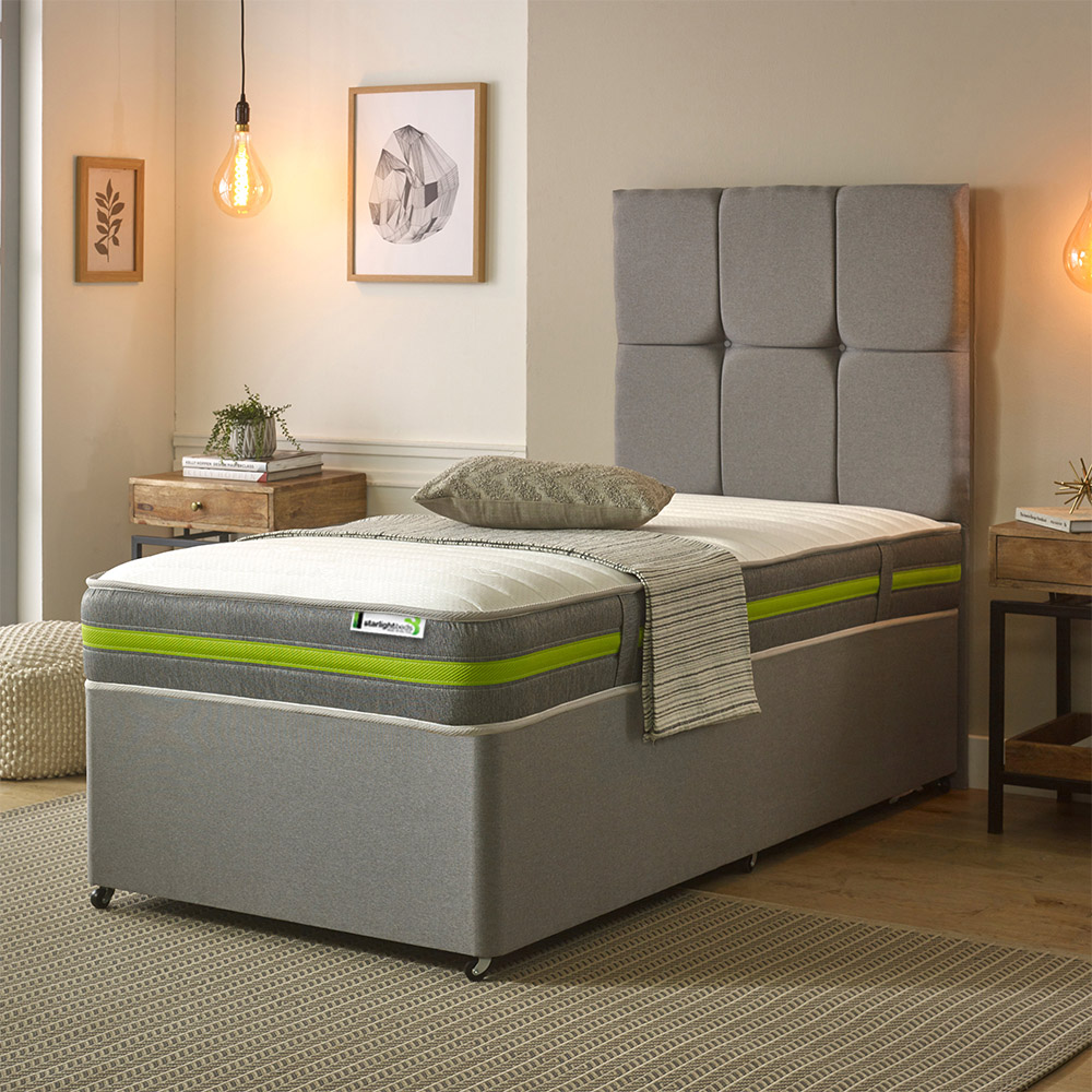 Starlight Beds Deep Shorty Eco Memory Foam and Open Coil Spring Mattress Image 2