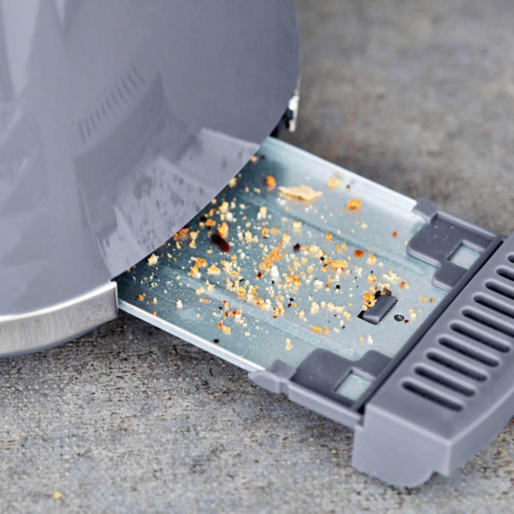 Tower Solitaire EEJB190 Grey 2 Slice Toaster with 1.5L Kettle Set Image 7