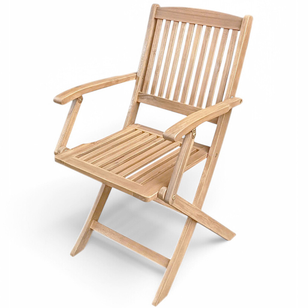 Royalcraft London 4 Seater Square Foldable Bistro Set Image 4