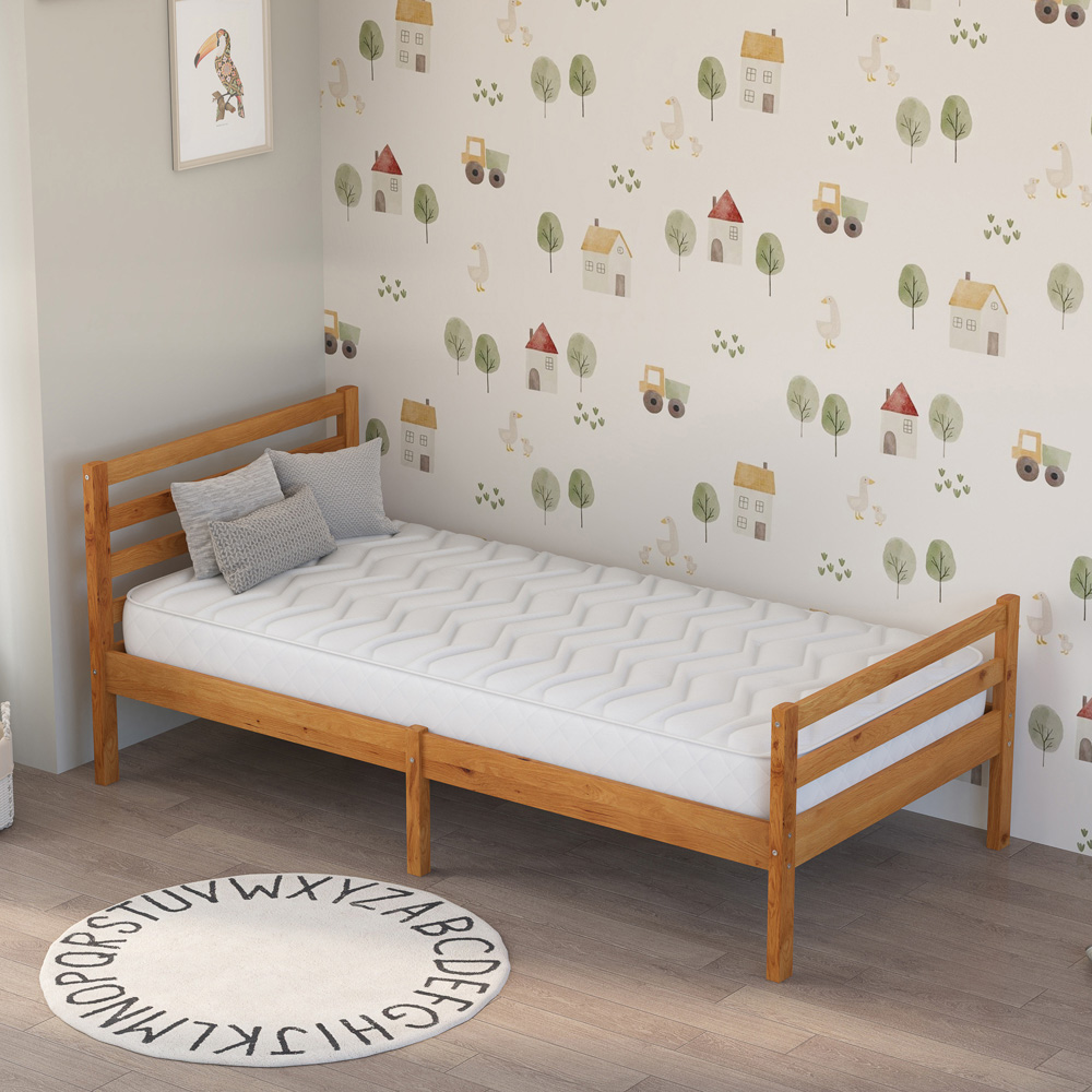 Aspire Kids Small Single OEKO TEX Fabric Breathable Foam Free Mattress Image 2