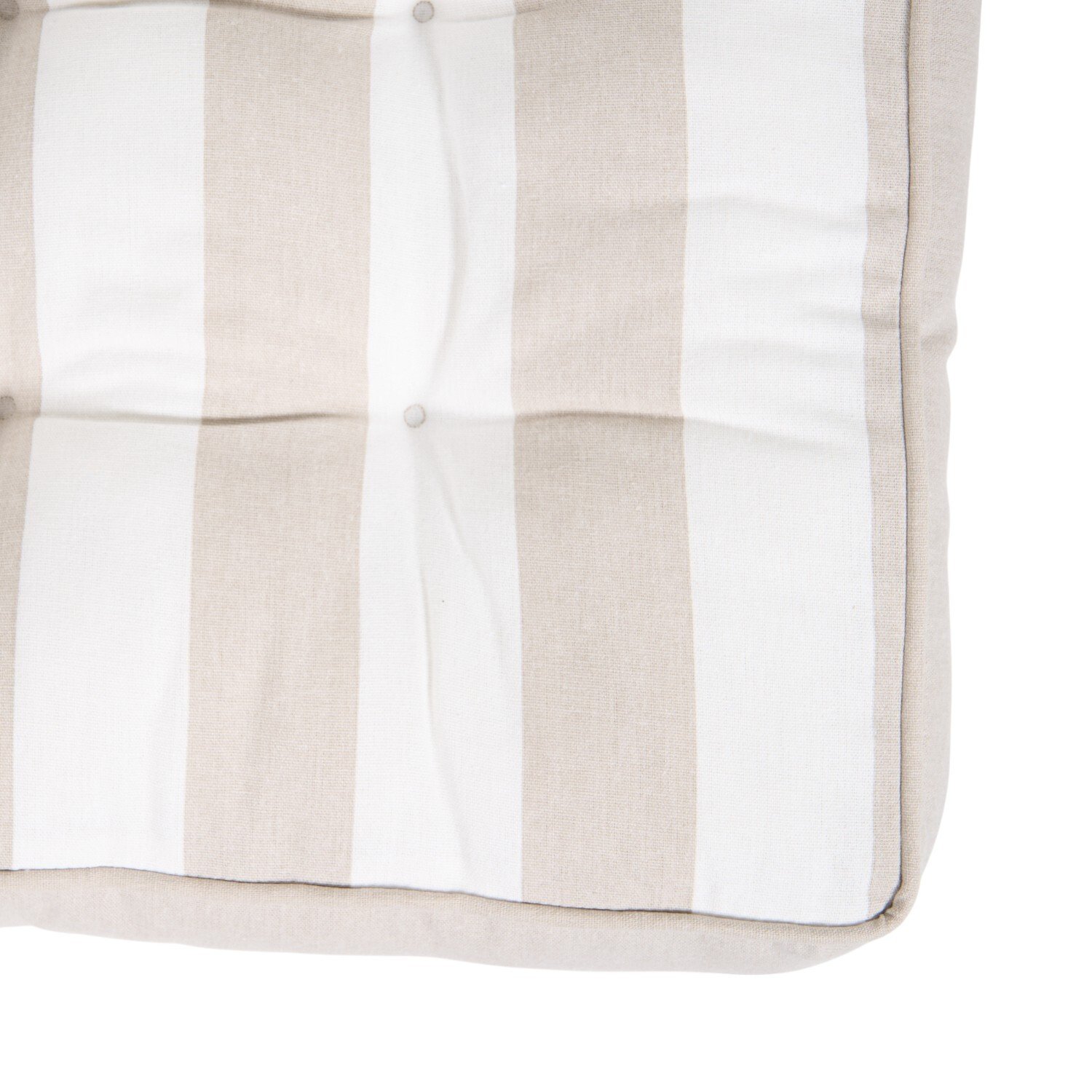 Stripe Booster Seat Pad Neutral Image 3