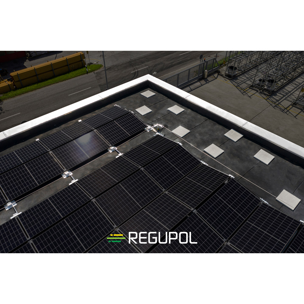REGUPOL Solar Standard Solar Panel Roof Protection Rubber Roll 10 x 1.25m x 6mm 12 Pack Image 6