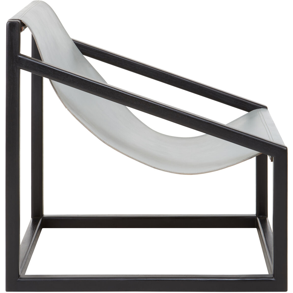 Premier Housewares Kendari Grey Cubic Frame Chair Image 3