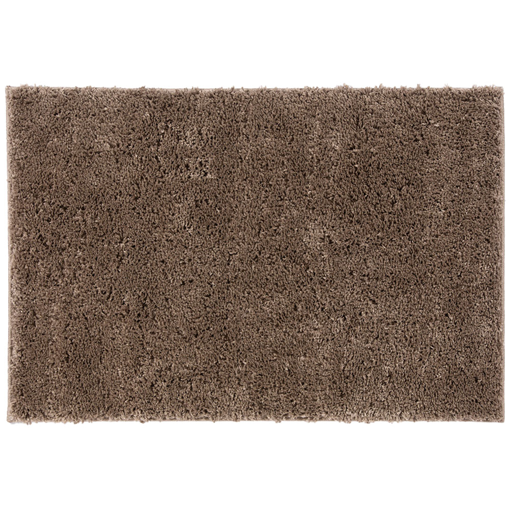 Esselle Home Larissa Chocolate Shaggy Rug 80 x 120cm Image 1