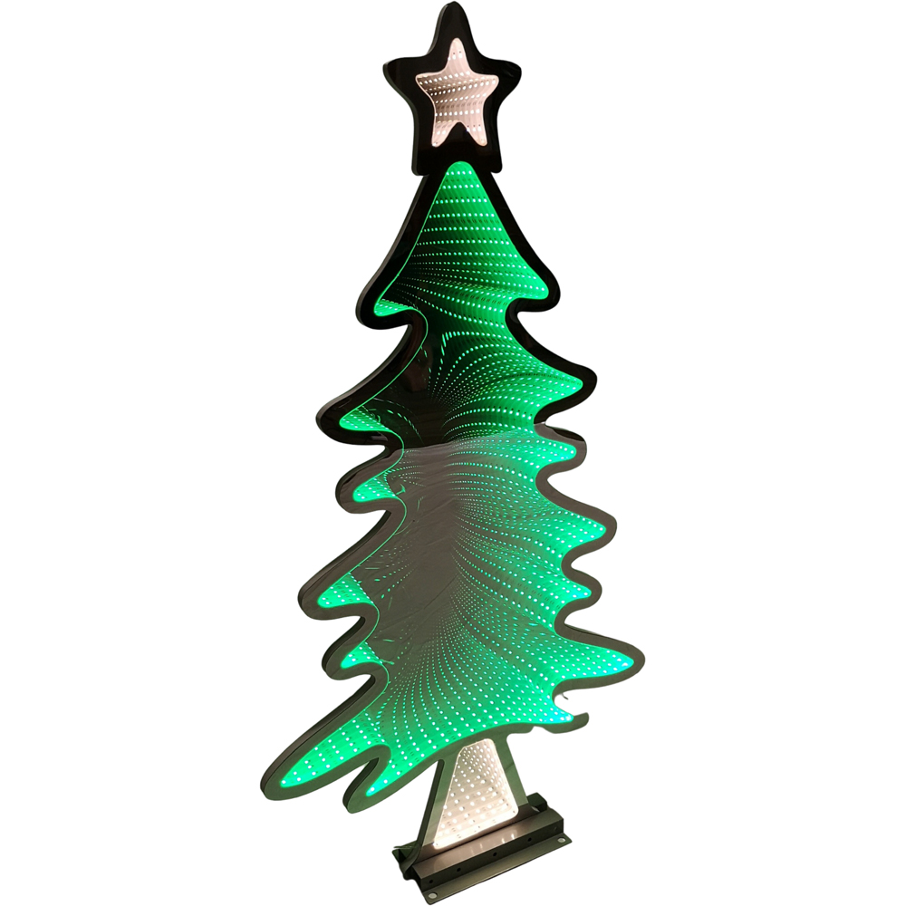 Samuel Alexander Infinity Christmas Tree Light Up Christmas Decoration 3.1ft Image 2