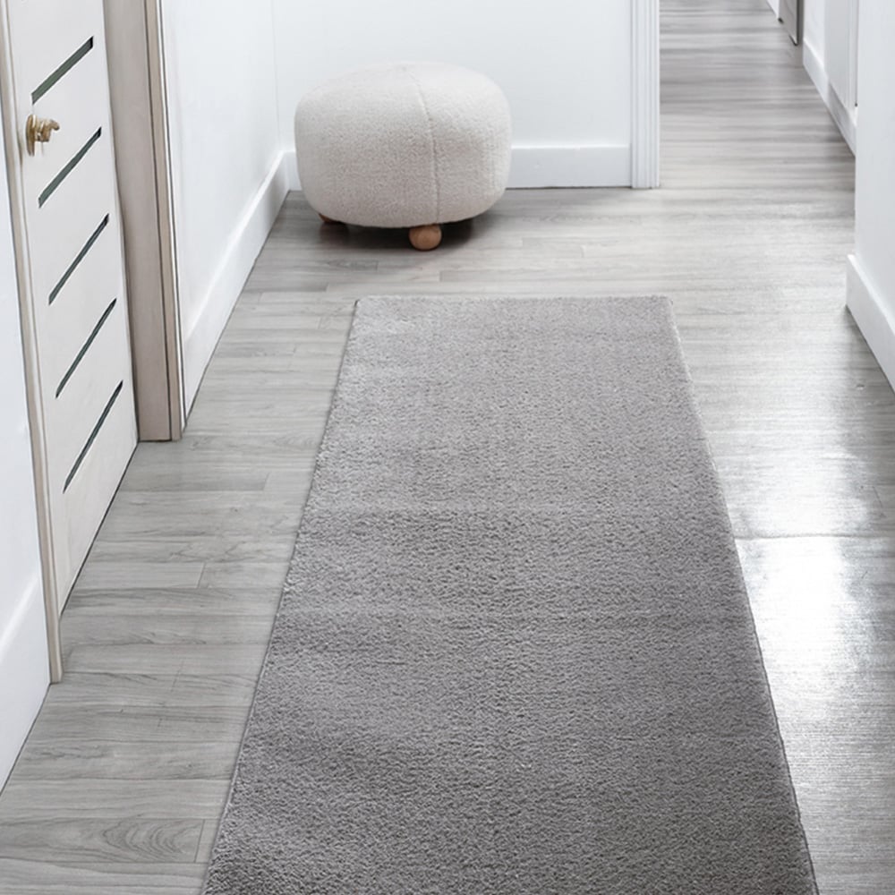 Desire Rugs Comfy Dark Grey Anti Slip Felt Backing Rug 120 x 160cm Image 7