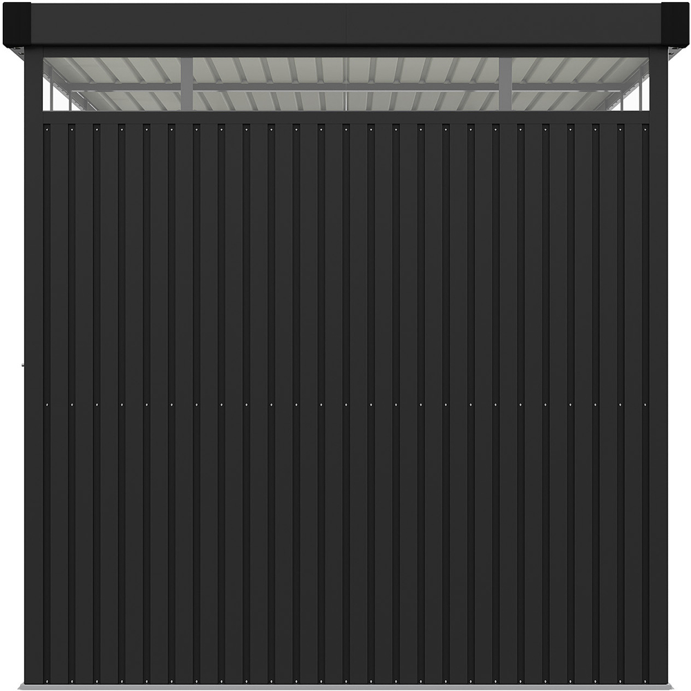 Living and Home 6.5 x 8.5ft Metal Garden Storage Shed with Transparent Windows Image 5