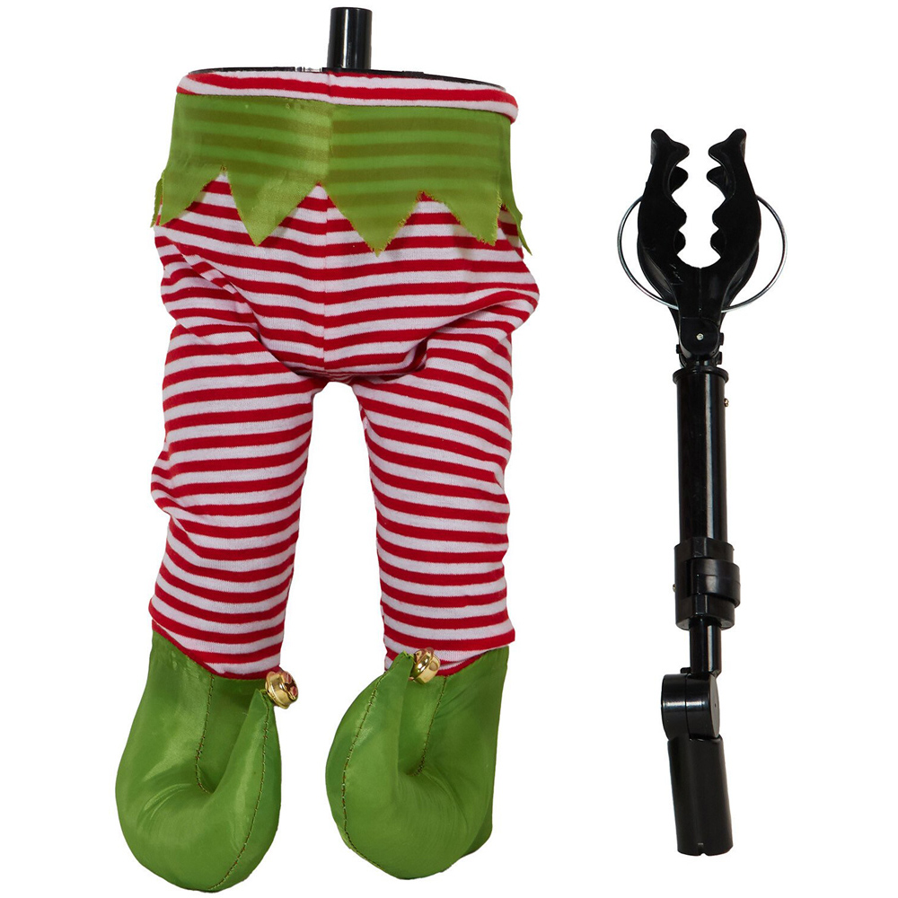 Elf Kicking Tree Legs Image 1