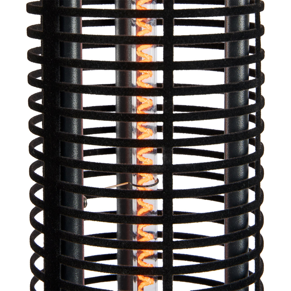 Field & Flame Carmanah Black Electric Patio Heater 1500W Image 3
