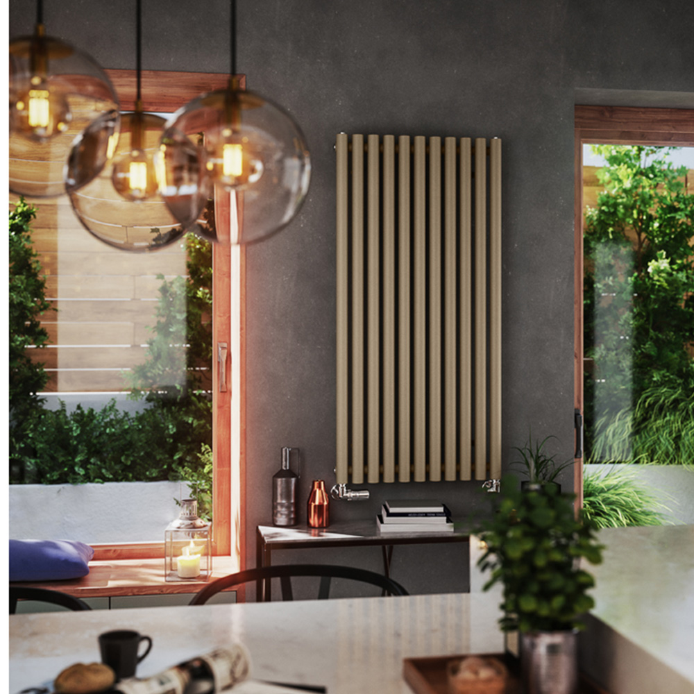 Terma Rolo Room 3028 BTU Quartz Mocha Radiator 1200 x 590mm Image 9