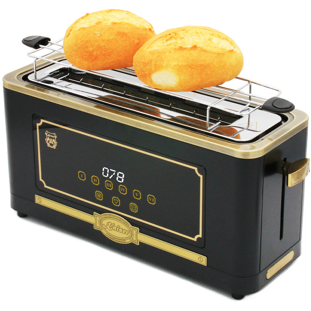 Kaiser Empire Vintage Black Electric Toaster Image 2