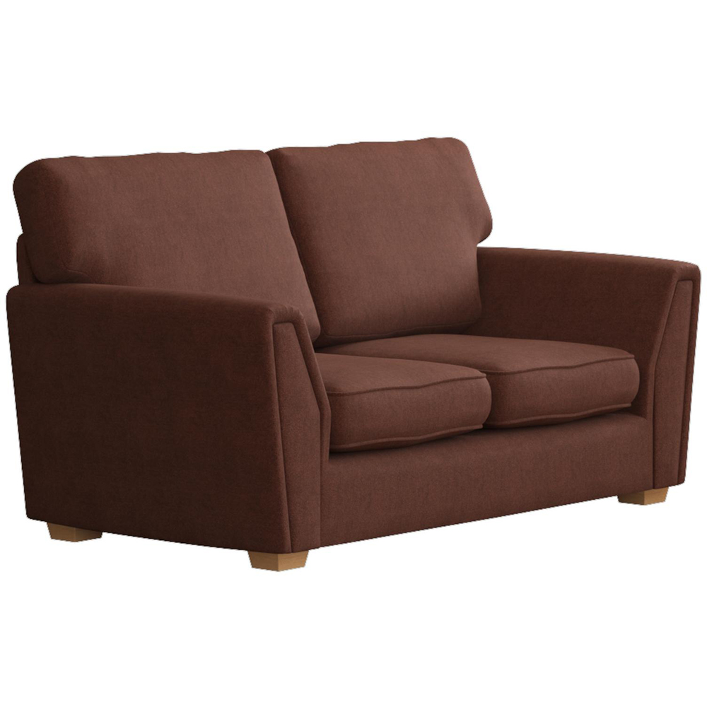 Wendleberry 2 Seater Brick Venice Fixed Back Sofa Image 3