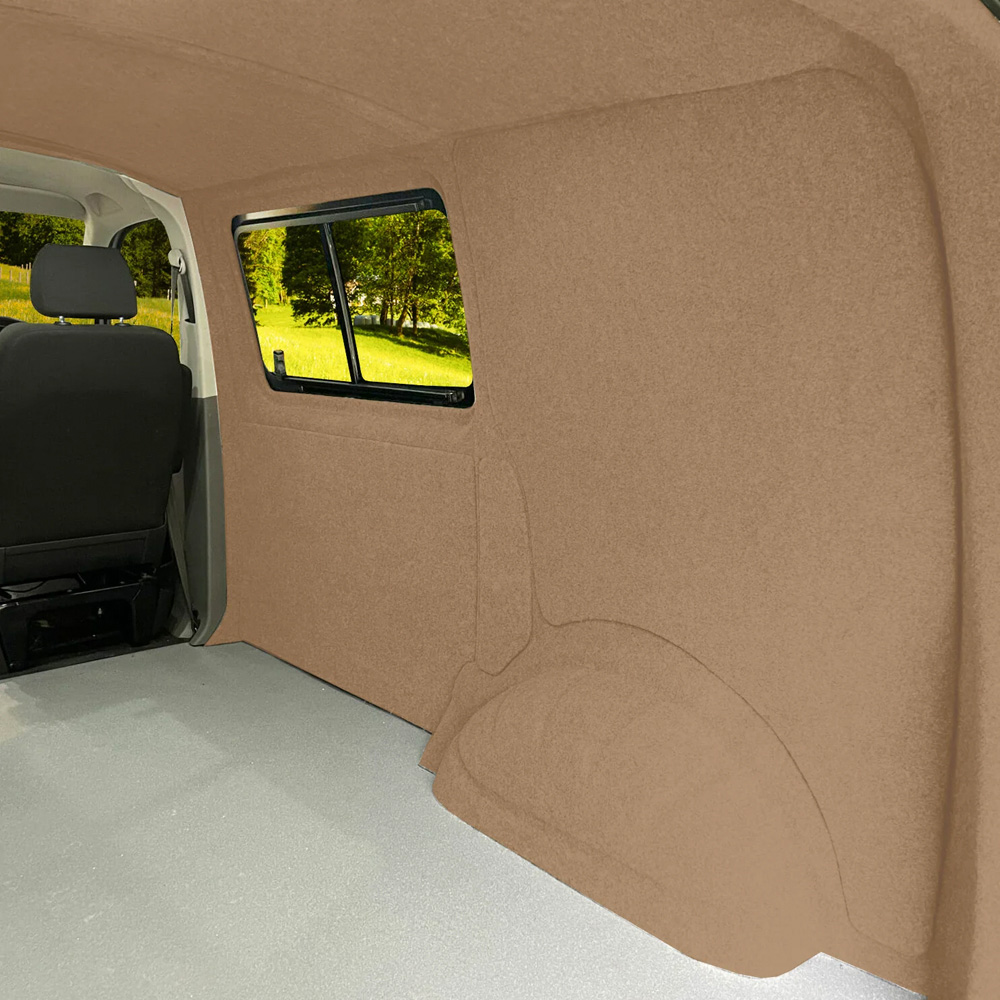 Monster Shop Beige Van Carpet Lining Image 2