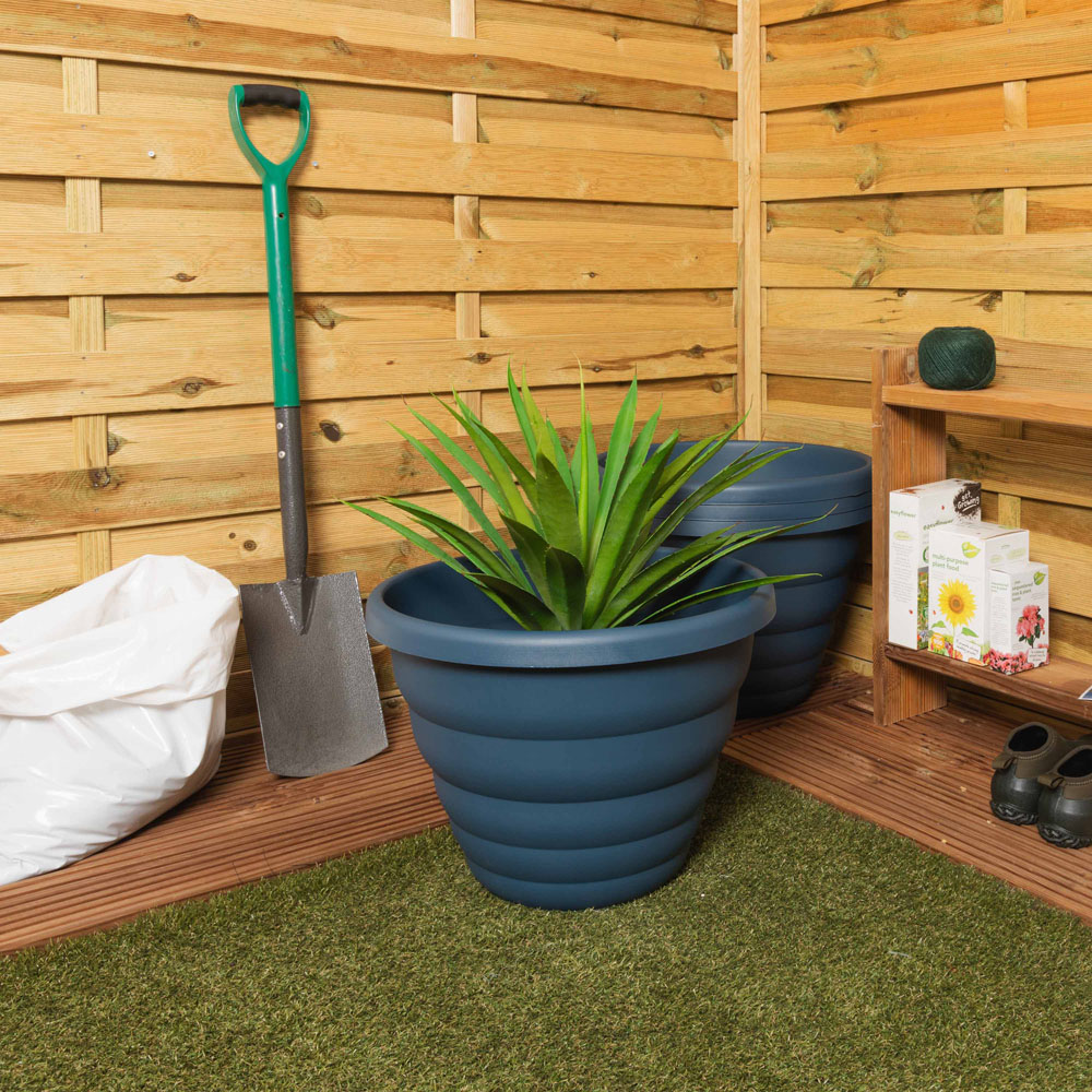 Wham Beehive Navy Round Pot H344 48cm 4 Pack Image 2