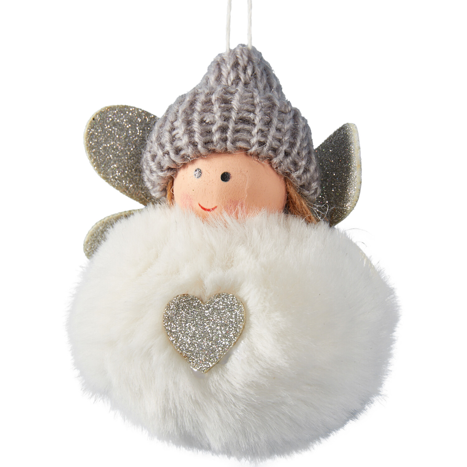 Fluffy Angel Hanging Decoration Image 6