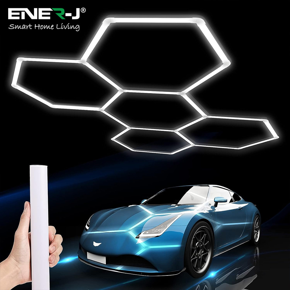 ENER-J CCT 5 Hexagon Car Showroom Light 160W Image 4