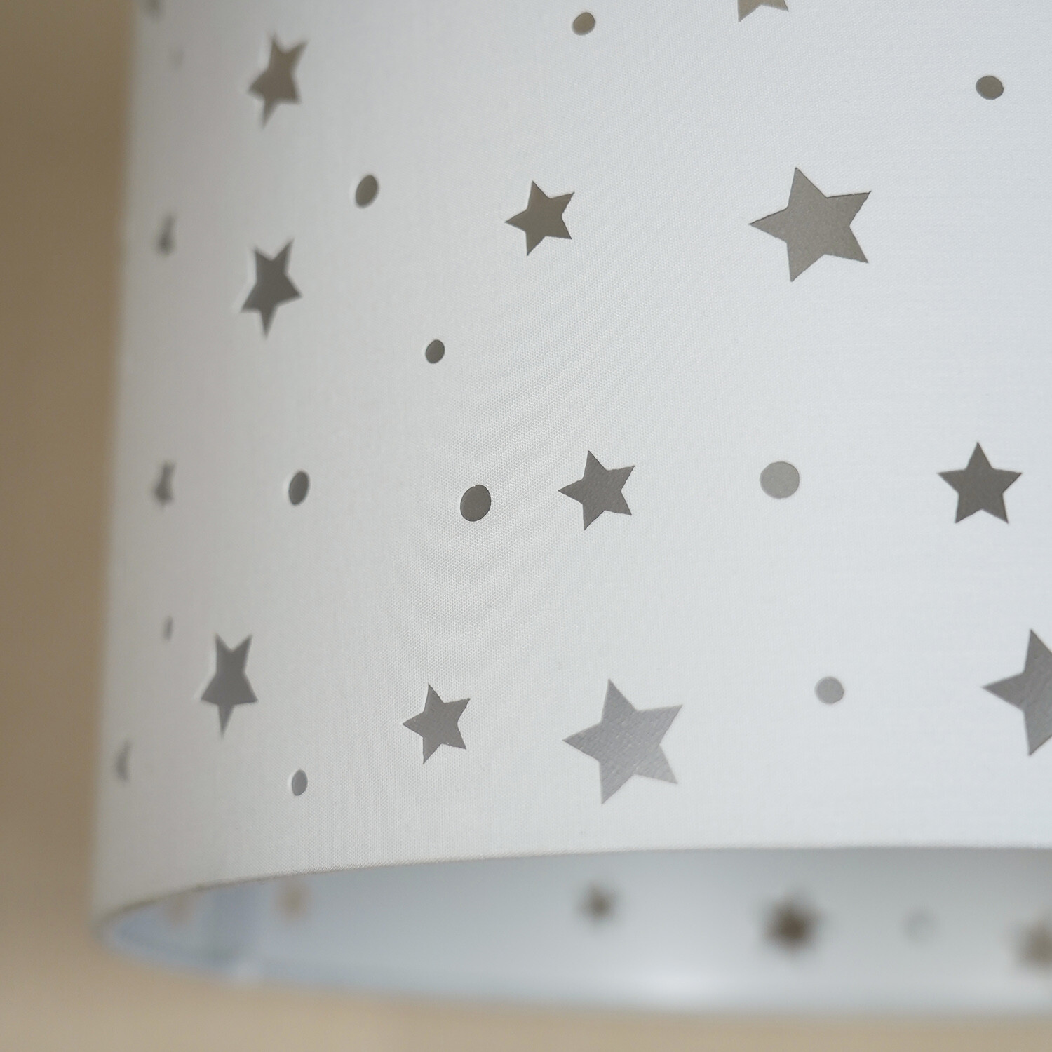 Star Cut Out Shade - White Image 5