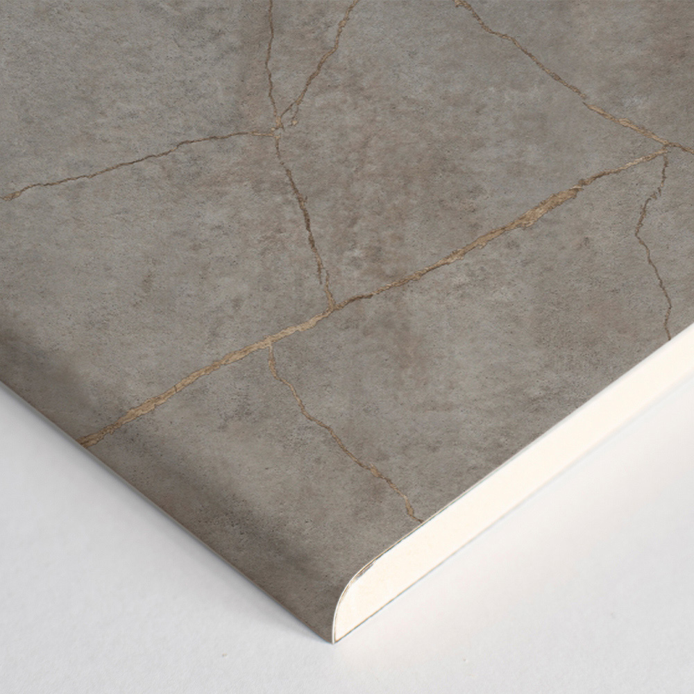 Wetwall Elite Gold Stone Post Formed Shower Panel 2420 x 160mm Image 3