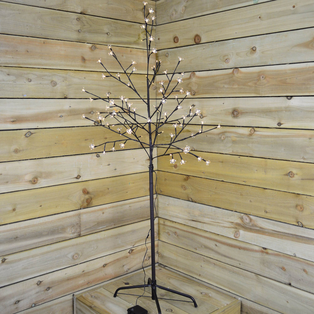 Premier 96 Cool White LED Cherry Blossom Tree 4.9ft Image 7