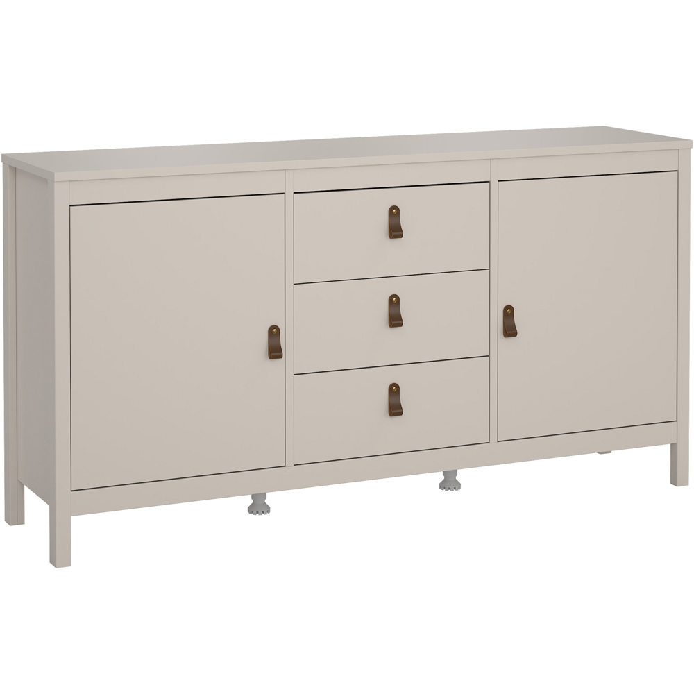 Florence Barcelona 2 Door 3 Drawer Cashmere Sideboard Image 2