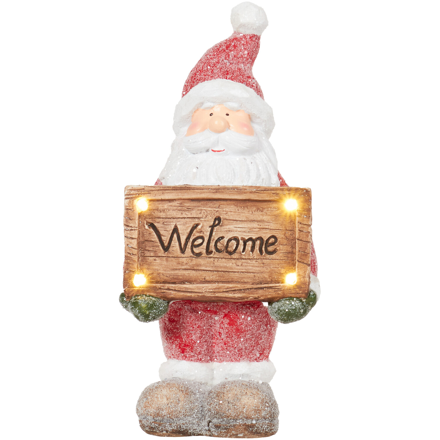 LED Santa Welcome Decoration Image 4