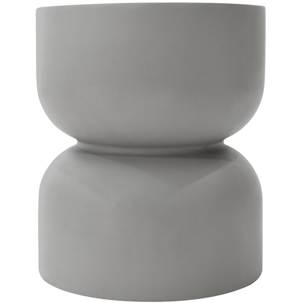 Elementi Chronos Space Grey GRC Side Table Image 3