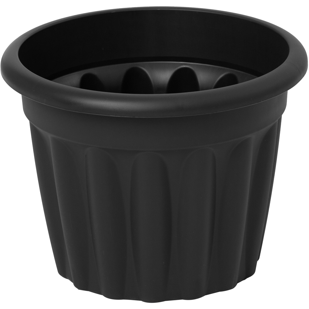 Wham Vista Slate Round Planter 40cm 4 Pack Image 3