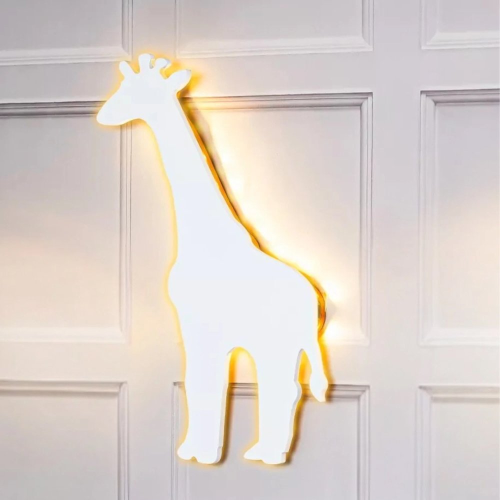 Marco Paul Warm White LED Giraffe Wall Mounted Kids Night Light 45cm Image 2