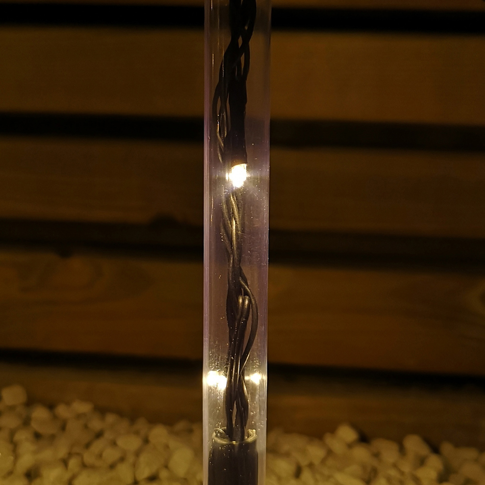 Samuel Alexander Warm White LED Star Garden Stick Light 8 Pack Image 7