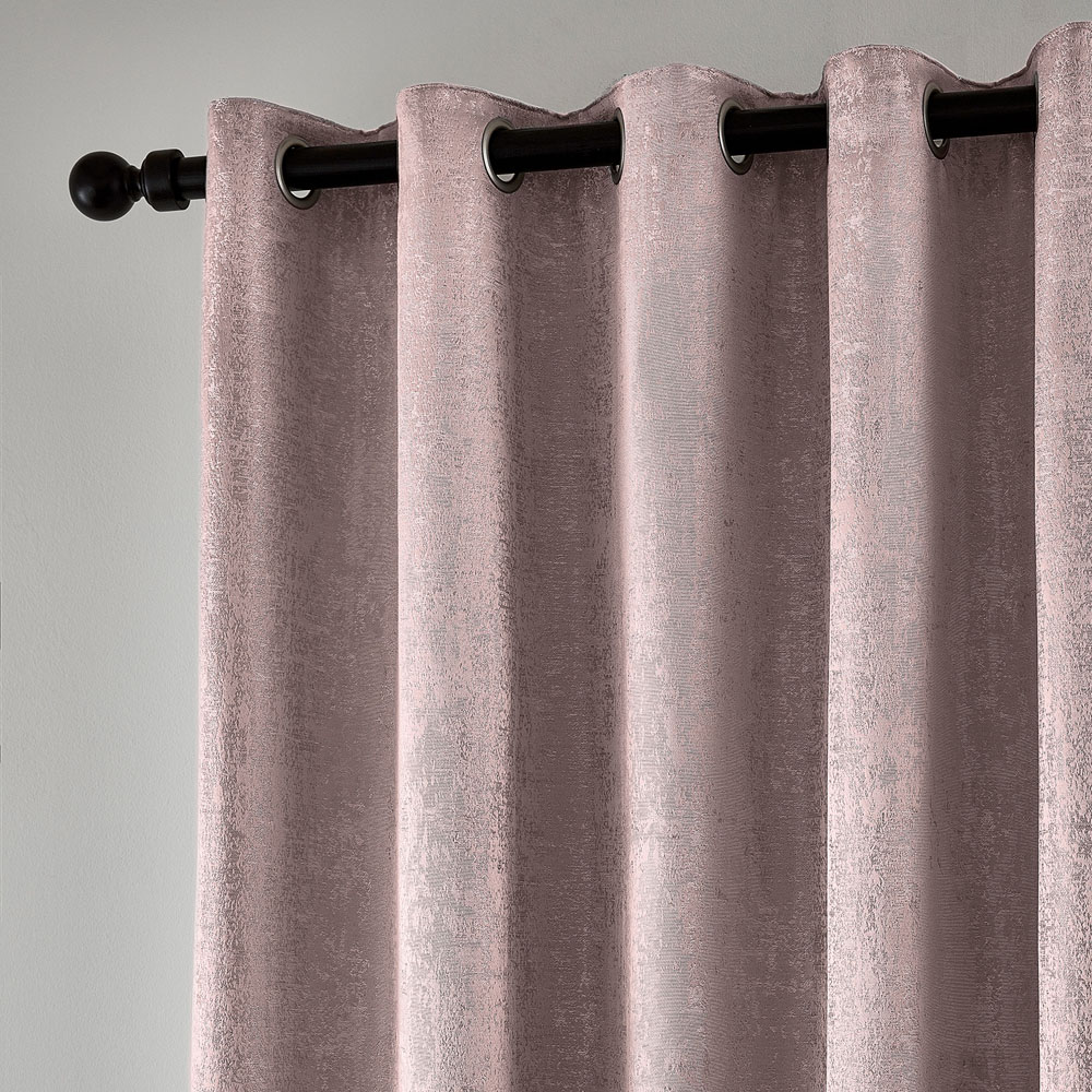Helena Springfield Roma Lined Rose Eyelet Curtains 168 x 137cm Image 2