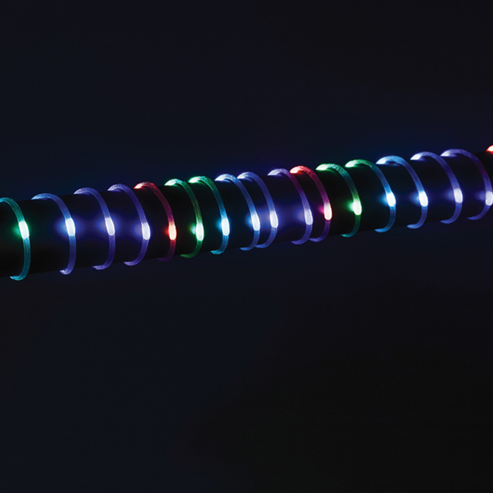 Xmas Haus RGB Micro Seed LED Multifunction Silver Cable Cluster Light 24m Image 3