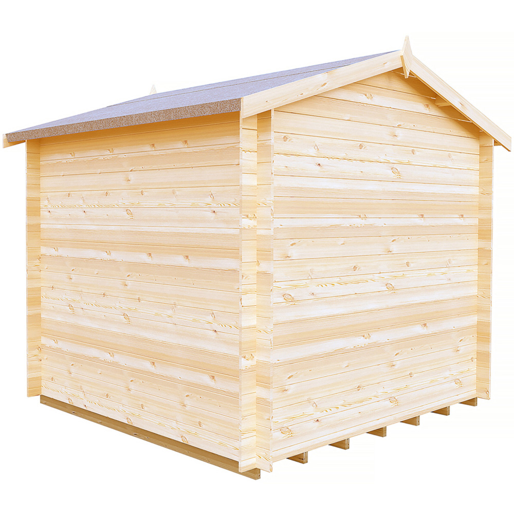 Shire Avesbury 8 x 8ft Wooden Log Cabin Image 3