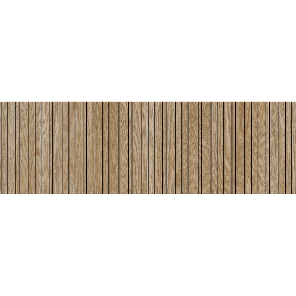 Wetwall Alloy Linear Oak Splashback 800 x 250mm Image 2