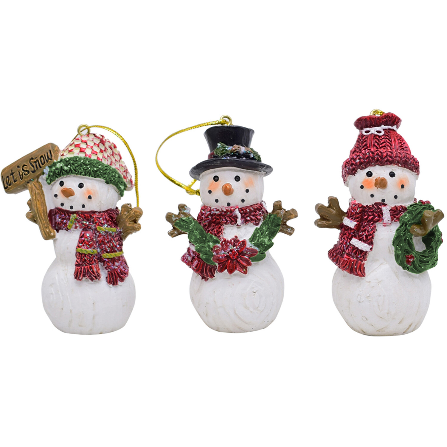 Hanging Snowman Hanging Decoration Image 2