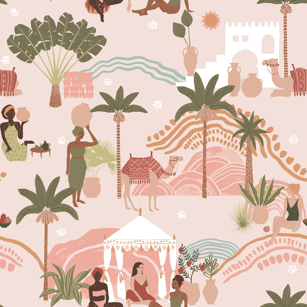 furn. Nalani Super King Size Sand Duvet Cover Set Image 4