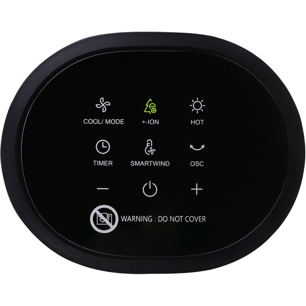 Russell Hobbs Black Bladeless Cool and Heat Fan with Remote Image 2