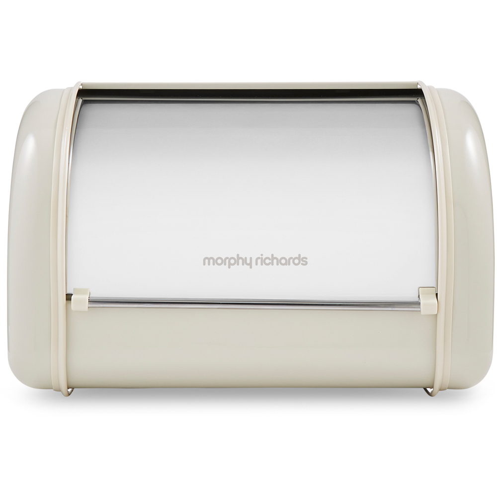 Morphy Richards Equip 8L Cream Compact Bread Bin Image 3